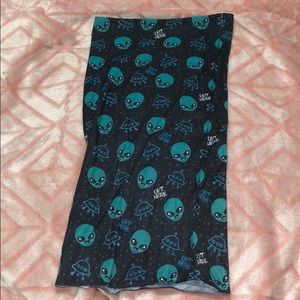 Alien we out here face mask bandana iheartraves